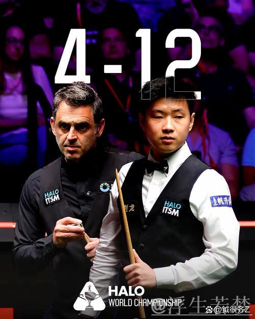 斯诺克世锦赛半决赛次阶段 赵心童12-4领先奥沙利文 斯诺克世锦赛半决赛次阶段 赵心童12-4领先奥沙利文